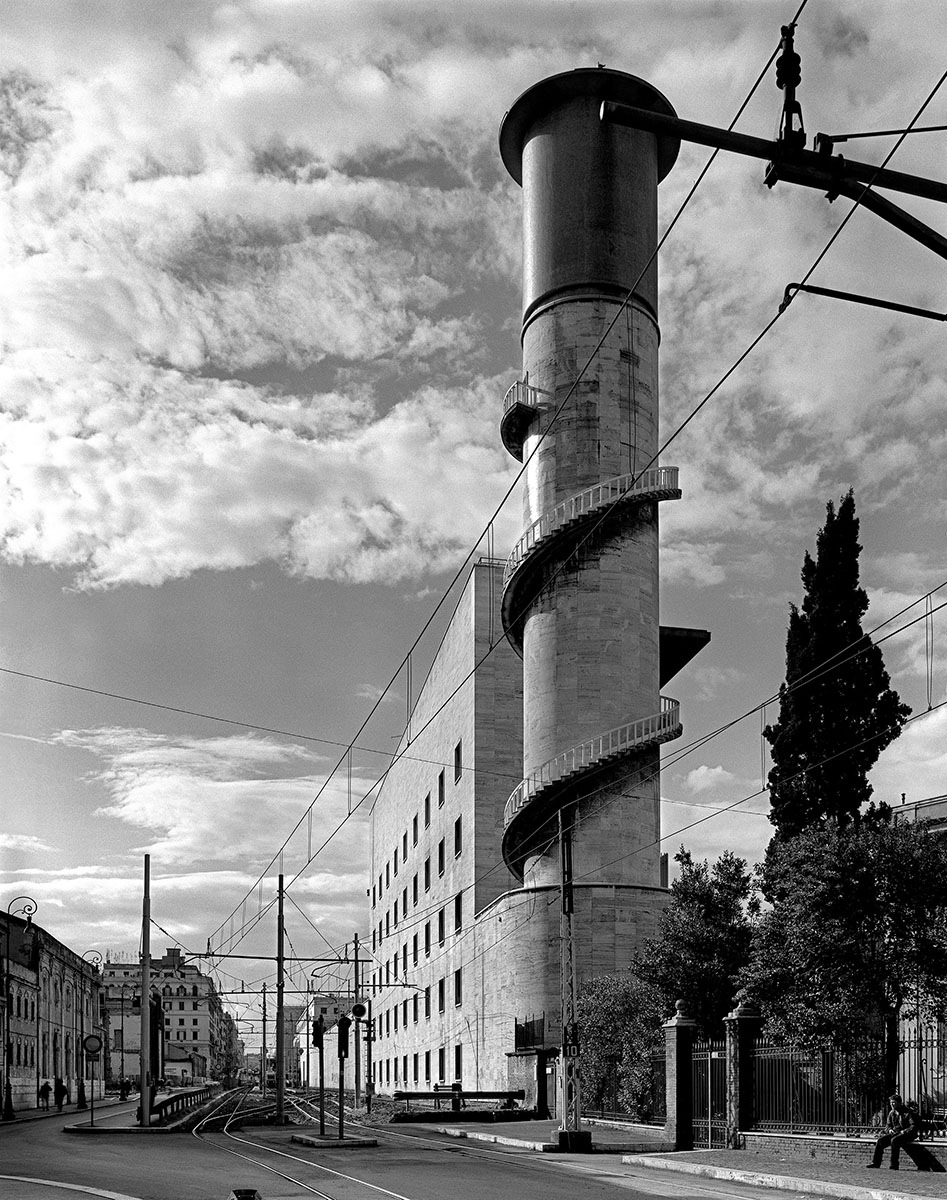 copertina Angiolo Mazzoni - torre dell'acqua stazione Termini Roma