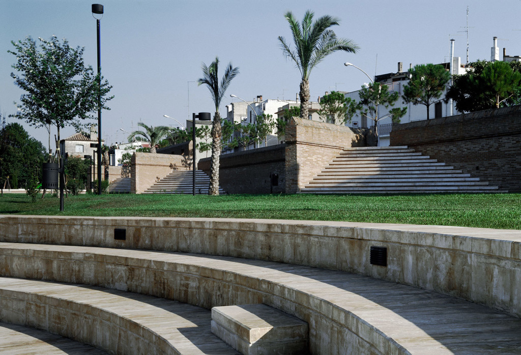 giardini murati a Policoro  arch. Luigi Acito